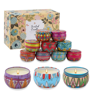 Bougie artisanale créative pour les fêtes, à combustion longue durée, en cire <span class=keywords><strong>de</strong></span> soja, parfum durable, cadeau romantique pour mariage - Product Image 1