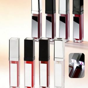 Brillo Labial Mineral Vegano Resistente al Agua con Luz LED y Espejo, Etiqueta Privada, Líquido de 6ml, Colores Brillantes, Origen EE. UU., Tubo Personalizable - Product Image 6