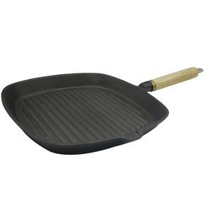 <span class=keywords><strong>ก</strong></span>ระ<span class=keywords><strong>ทะ</strong></span>เหล็<span class=keywords><strong>ก</strong></span>หล่อเคลือบพรีเมียมอเนกประสงค์แบบคลาสสิ<span class=keywords><strong>ก</strong></span> พร้อมด้ามจับไม้ตามหลักสรีรศาสตร์ - Product Image 3