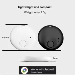 Rastreador y Localizador Inteligente UWB Anti-Pérdida con Modo Silbato Beacon para Dispositivos AirTag Android e iOS, para Llaves, Bolsos y Equipaje - Product Image 3