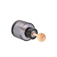 50ml 100ml rond vide Reed diffuseur bouteille arôme huile verre bouteilles de parfum avec rotin diffuseur bâtons Reed diffuseur boule de bois