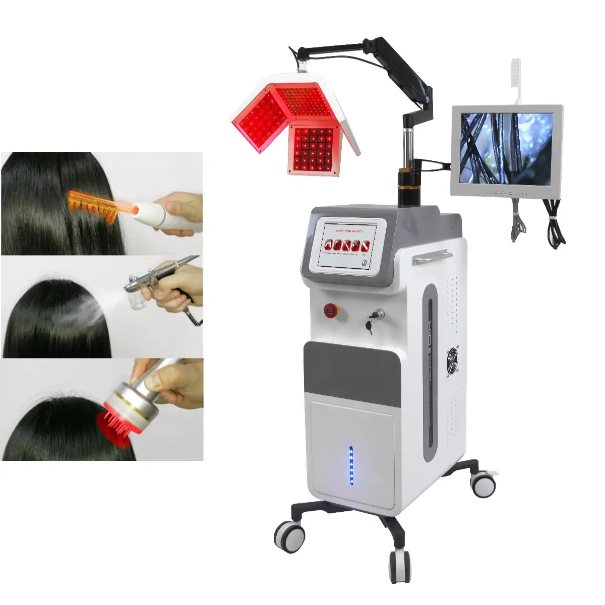 Effective Hair Regrowth Treatment Machine 650nm Red Light Hair Growth Loss Therapy