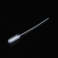Pipette Pasteur 3 ml, pipettes en plastique jetables de laboratoire, pipettes de transfert Pasteur 3 ml
