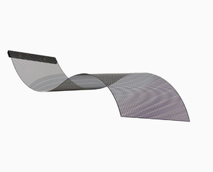 Pantalla LED flexible transparente curva 3D holográfica para pilar - Product Image 1