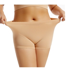 Shorts de sport pour femmes fabriqués en Chine, taille mi-haute, culotte sans couture en tricot, sous-vêtements sûrs pour femmes, shorts, culottes - Product Image 4