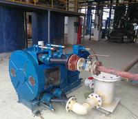 Pompe péristaltique industrielle avec moteur, pompe péristaltique à tuyau pour liquides visqueux / transport de béton