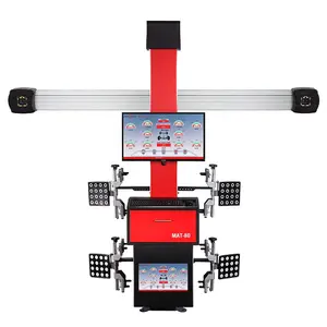 Automatically Move Double Screen Multi-language Free Update Computer Wheel Alignment 3d Wheel Aligner