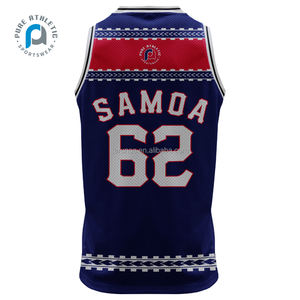 نقية في الجملة مخصص فارغة جيرسي كرة السلة الكلية للرجال والنساء - Product Image 2