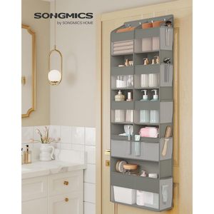 ที่เก็บของแขวนประตู 9 ช่อง ชั้นวางของแบบพับได้ สำหรับแขวนหลังประตูหรือผนัง - Product Image 2