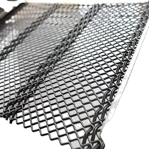 Üretici, ıslak malzeme ocakları ekran kesme kaynağı için özelleştirme anti-blokaj kabartmalı çelik tel örgü ağlarını destekler - Product Image 2