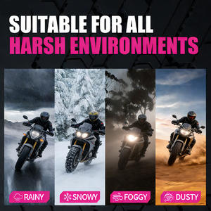 Focos LED Súper Potentes de 2 Lentes para Motocicleta, Impermeables, para Camiones, Autos, ATV-MO-241, Modelo con 2 Años de Garantía - Product Image 6