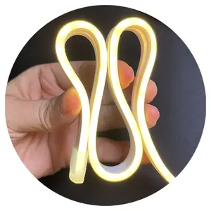 4mm DC24V 120leds/m 10w Warm White Natural White Pure White Led Neon Flex Rope Light Flexible Strip Light