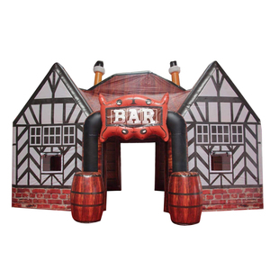 Vente chaude UK Location PVC Partie Gonflable Irish Pub Tente Événement Gonflable Bar Pub À Vendre - Product Image 1