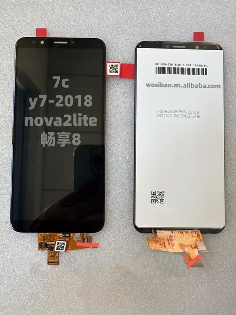 Mobile Phone Screen Assembly OEM 7c Y7-2018 Niva2Lite LCD Display Internal External Integrated Screen 6.6"-6.1" 100% Tested 1