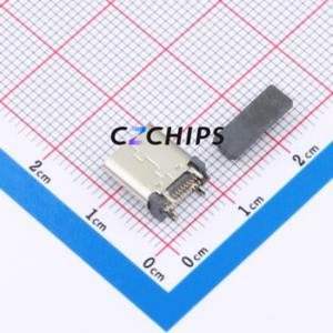 HC-TYPE-C-24P-LT037B USB Connector SMD Connector ( Connector Type: Type-C )( Gender: Female )( Mounting Type: Vertical Mount ) - Product Image 2