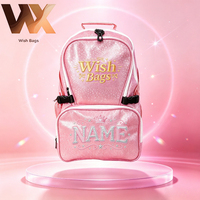 Sac à dos de cheerleading avec personnalisation du logo et du nom pour club de cheerleading et sacs de danse, sac à dos pour filles et étudiantes, fermeture éclair, polyester