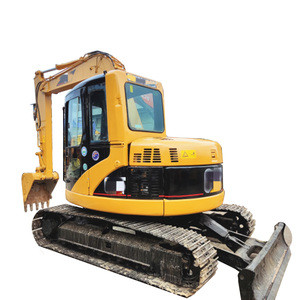รถขุดตีนตะขาบไฮดรอลิกขนาดเล็ก Caterpillar 308C รุ่นดั้งเดิม 8 ตัน สำหรับงานก่อสร้างถนน มือสอง ใช้งานน้อย - Product Image 1