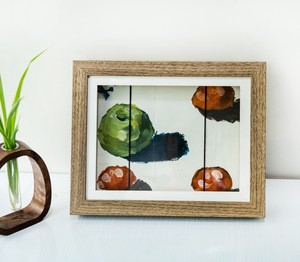 Cornice Fotografica Verticale Moderna in <span class=keywords><strong>Legno</strong></span> Ecologica per Bambini, Decorazione Camera e Regalo di Ringraziamento, Esposizione e Conservazione di Dipinti - Product Image 1