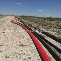 Tuyau d'eau portable en TPU Bore-Line, directement de l'usine, pour le drainage des mines d'or/charbon, le transport d'eau dans l'exploitation pétrolière des shales et le fracking