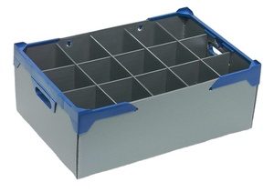 Kotak Danpla plastik bergelombang pp lipat pabrik kotak Coroplast Polipropilena lembaran plastik berongga kotak bergelombang - Product Image 2