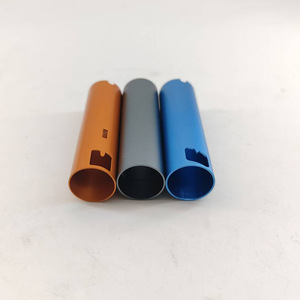 Tuyau en aluminium Rebo 6063, extrusion CNC, sablé, anodisé, personnalisé, multi-usages - Product Image 1