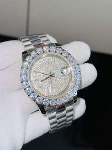 2025 Hot-Selling High-End Luxury <b>Men's</b> Mechanical <b>Watch</b> Classic Dinner Luxury Diamond-Studded Mechanical <b>Watch</b> - Product Image 5