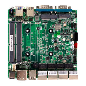 Mini <span class=keywords><strong>PC</strong></span> industriel Intel J6412 Mini <span class=keywords><strong>PC</strong></span> 4 RJ45 <span class=keywords><strong>2</strong></span> COM DDR4 prend en charge le système <span class=keywords><strong>d</strong></span>'<span class=keywords><strong>exploitation</strong></span> Linux Ubuntu Win10 avec 4 Go de RAM 128 Go SSD - Product Image 3