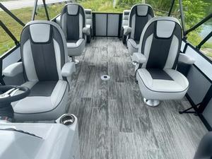 Bateau ponton de loisirs Kinlife 2025, nouveau, 25 pieds, avec console intégrée en fibre de verre et <span class=keywords><strong>porte</strong></span> latérale pour la pêche et les loisirs - Product Image 5