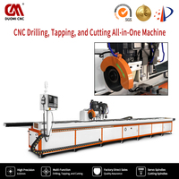 Máquina de Corte y Roscado Térmico CNC de Alta Precisión para el Procesamiento de Metales en Tubos Cuadrados de Pared Delgada
