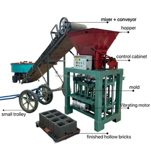 Macchina Automatica per la Produzione di Mattoni in Cemento con Sollevamento, Linea di Produzione per Mattoni e Blocchi in Calcestruzzo - Product Image 1