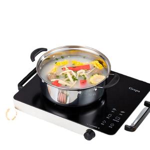 Set di <span class=keywords><strong>pentole</strong></span> e <span class=keywords><strong>pentole</strong></span> da cucina in acciaio inossidabile dal Design moderno - Product Image 4