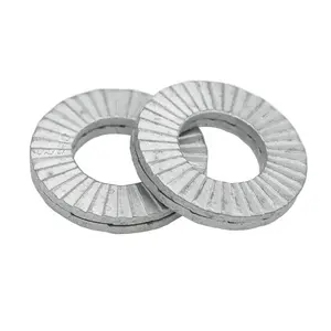 Wedge Lock Washers M3 - M24 Alloy Steel Dacromet DIN 25201 Wedge Lock Washer Self-locking Washers