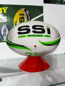 Balón de partido de Rugby de tamaño 5 oficial de alta calidad, logotipo personalizable hecho de vejiga de látex Pu, entrenamiento profesional al aire libre - Product Image 2