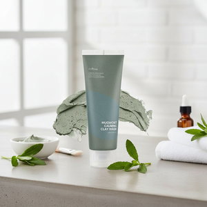 Isntree 100mL Mugwort Calming Clay Mask High Quality Facial Masks - Product Image 3