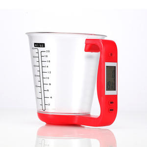 Grande capacità 600ml tazze di misurazione della temperatura con Display LCD da cucina bilancia digitale becher strumento di misura <span class=keywords><strong>elettronico</strong></span> - Product Image 2