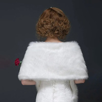 Mode Hiver 2026 : Écharpes, châles, capes, vestes et manteaux chauds en fausse fourrure pour mariée, style coréen, pour femme