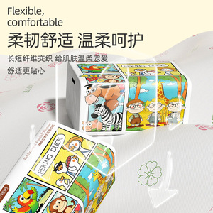 เจนูโอ แอนิมอล พาราไดซ์กระดาษเช็ดหน้า 330 แผ่น กระดาษเช็ดปากแบบหนา 5 ชั้นสำหรับใช้ในบ้าน - Product Image 2