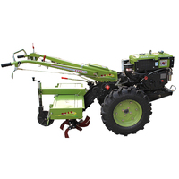 Mini motoculteur compact Tracteur manuel Petite puissance mais motoculteur de jardin très fonctionnel