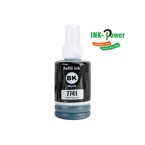 INK-POWER <span class=keywords><strong>774</strong></span> 7741 T774 T7741 Premium Pigment Dye Black Botella compatible Recarga de inyección de <span class=keywords><strong>tinta</strong></span> <span class=keywords><strong>Tinta</strong></span> ecológica para impresora <span class=keywords><strong>Epson</strong></span> L605 - Product Image 1