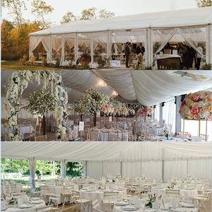 Estructura de marco de aleación de aluminio prefabricada Tienda de almacén Edificio de marco de aleación de aluminio para eventos de deshierbe al aire libre - Product Image 4