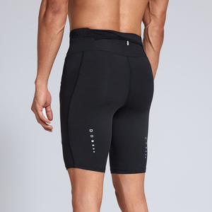 Pantaloncini a Compressione Personalizzati da <span class=keywords><strong>Uomo</strong></span>, Asciugatura Rapida, Traspiranti, Elastici, Lunghezza al Ginocchio, per Ciclismo, Corsa, Sport, Yoga, Maratona - Product Image 4
