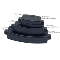 Interrupteur rotatif en ligne de type C pour câble de lampe, boîtier en plastique, interrupteur à bascule en ligne, boîte de commande en plastique 35*15*11mm CN244