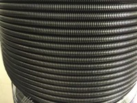 Tuyau flexible ondulé de 7 mm à 106 mm, résistant au feu, en PVC, pour la protection des câbles électriques dans les zones dangereuses