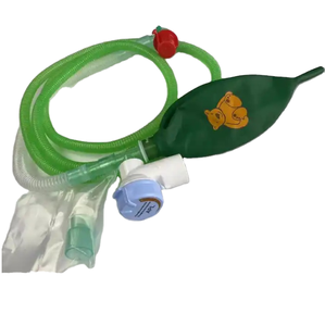 Appareil d'anesthésie pour animaux de compagnie, circuit respiratoire semi-ouvert, système en T pour nourrissons Mapleson F avec valve APL, circuit Jackson Rees - Product Image 1