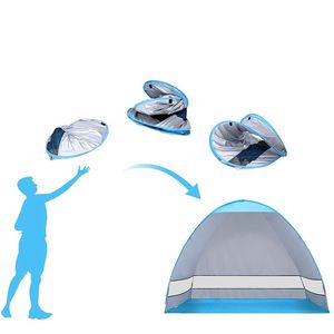 Tendalino parasole automatico ombrellone da esterno portatile grande tenda da spiaggia Pop-up - Product Image 5