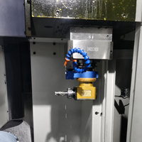 Centre de tournage vertical CNC haute précision SZ550E+C avec tourelle à outils motorisés VDI50 pour l'usinage de métaux lourds