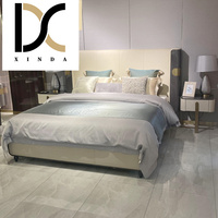 Lit double de style italien, meubles, lit en bois pour adultes, cadre de lit king size, meubles de chambre à coucher, ensemble complet