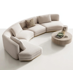 Fabric Square Living Room <b>Sofa</b> Set Convertible Adjustable Italian Style Modern Design <b>Hotels</b> Villas Schools Modular Feature - Product Image 2