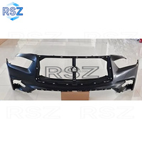 RAYSEZE pour Infiniti 2018-2022 QX80 Kit Carrosserie Pare-chocs Avant et Arrière Grille Inférieure Sport Support de Phare Antibrouillard Infinite 62310-6GW0A