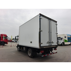 Camión Refrigerado HOWO de 160HP, Vehículo de Transporte Refrigerado para el Transporte Refrigerado <span class=keywords><strong>y</strong></span> Congelado de Frutas <span class=keywords><strong>y</strong></span> Carne - Product Image 5